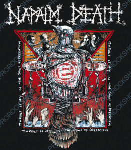 nášivka na záda, zádovka Napalm Death - Bird Threos