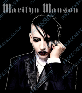 nášivka na záda, zádovka Marilyn Manson