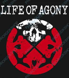 nášivka na záda, zádovka Life Of Agony - logo