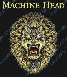 nášivka na záda, zádovka Machine Head - Lion logo