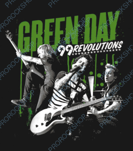 nášivka na záda, zádovka Green Day - 99 Revolutions