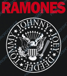 nášivka na záda, zádovka Ramones - logo