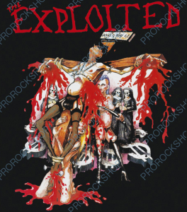 nášivka na záda, zádovka The Exploited - Cross