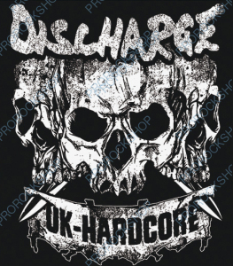 nášivka na záda, zádovka Discharge - UK Hardcore