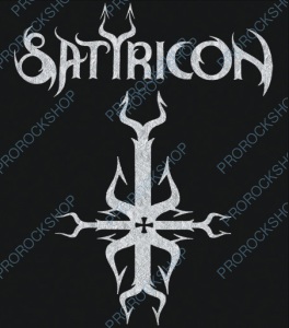 nášivka na záda, zádovka Satyricon - logo