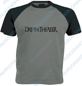 šedočerné triko Dream Theater