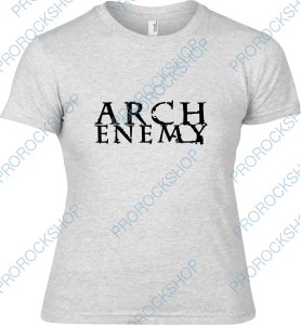 šedivé dámské triko Arch Enemy