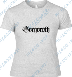 šedivé dámské triko Gorgoroth