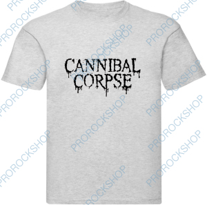 šedivé pánské triko Cannibal Corpse