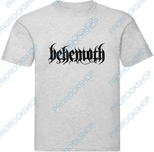 šedivé pánské triko Behemoth II