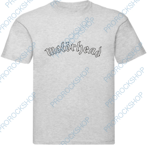 šedivé pánské triko Motörhead