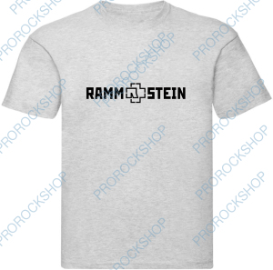 šedivé pánské triko Rammstein