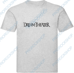 šedivé pánské triko Dream Theater