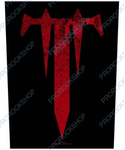 nášivka na záda Trivium - "T"