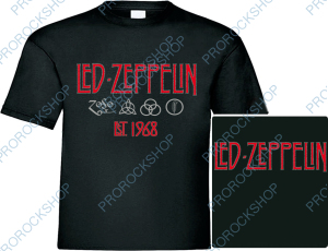triko Led Zeppelin - Est. 1968