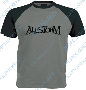 šedočerné triko Alestorm