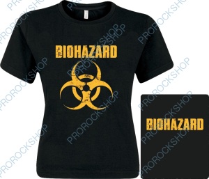 dámské triko Biohazard - logo