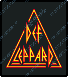 nášivka na záda, zádovka Def Leppard - logo II