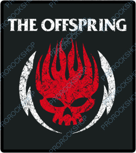 nášivka na záda, zádovka The Offspring - red logo