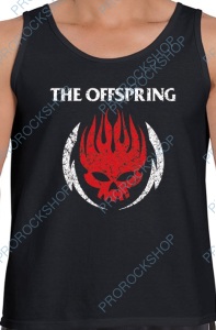 tílko The Offspring - red logo