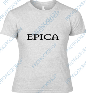 šedivé dámské triko Epica