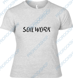 šedivé dámské triko Soilwork