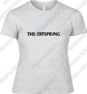 šedivé dámské triko The Offspring