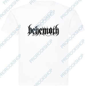 bílé pánské triko Behemoth