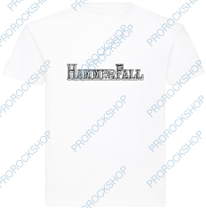 bílé pánské triko HammerFall
