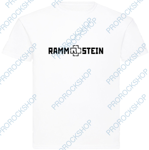 bílé pánské triko Rammstein