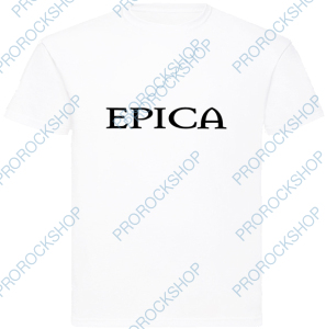 bílé pánské triko Epica
