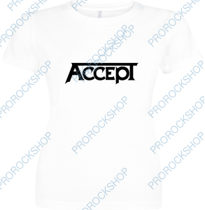 bílé dámské triko Accept II