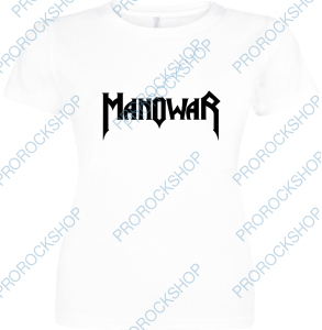 bílé dámské triko Manowar
