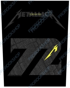 nášivka na záda, zádovka Metallica - Charred 72 Seasons