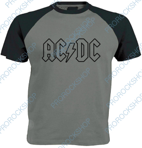šedočerné triko AC/DC