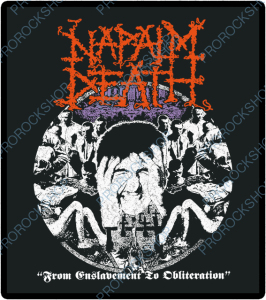 nášivka na záda, zádovka Napalm Death - From Enslavement to Obliteration