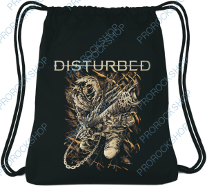 vak na záda Disturbed - quitar logo