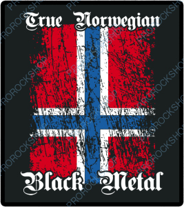 nášivka na záda, zádovka True Norwegian Black Metal