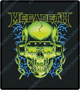 nášivka na záda, zádovka Megadeth - Vic Rattlehead II