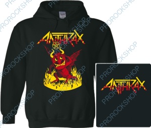mikina s kapucí Anthrax - Devil