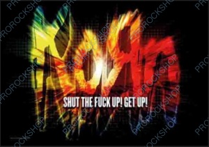 plakát, vlajka Korn - Shut The Fuck Up