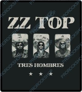 nášivka na záda, zádovka ZZ Top - Tres Hombres