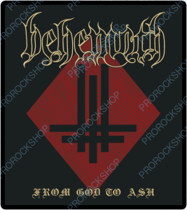 nášivka na záda, zádovka Behemoth - From God To Ash