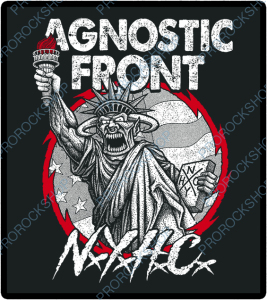 nášivka na záda, zádovka Agnostic Front - NYHC