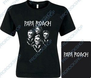 dámské triko Papa Roach - skulls