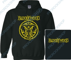 mikina s kapucí Bloodywood - logo