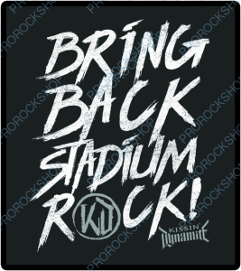 nášivka na záda, zádovka Dynamite - Bring Back Stadium Rock!