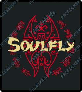 nášivka na záda, zádovka Soulfly - logo
