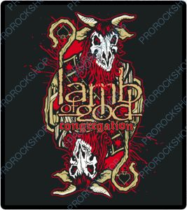 nášivka na záda, zádovka Lamb Of God - Congregation