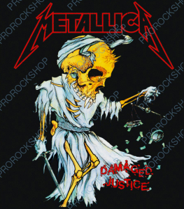 nášivka na záda, zádovka Metallica - Damaged Justice